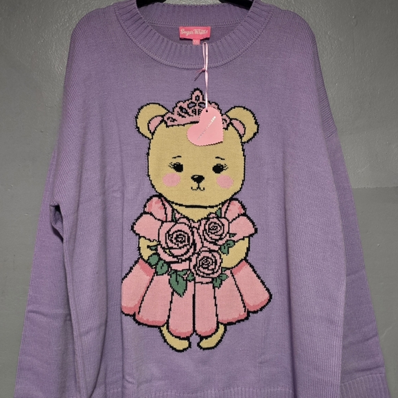 Sugar Thrillz Bear Sweater - Picture 2 of 2